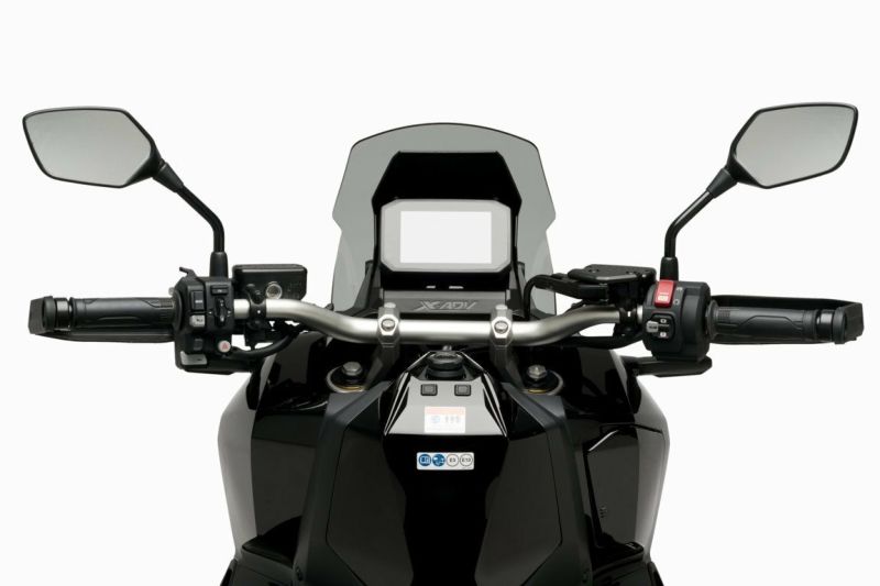 Puig(プーチ) スポーツ ウィンドシールド スクリーン X-ADV 21- ダーク