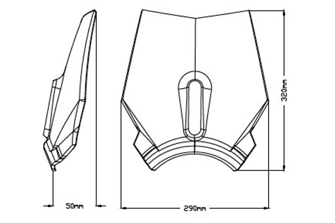プーチ(Puig) New Generation Sport スクリーン ハスクバーナ スヴァルトピレン701 ダークスモーク-09