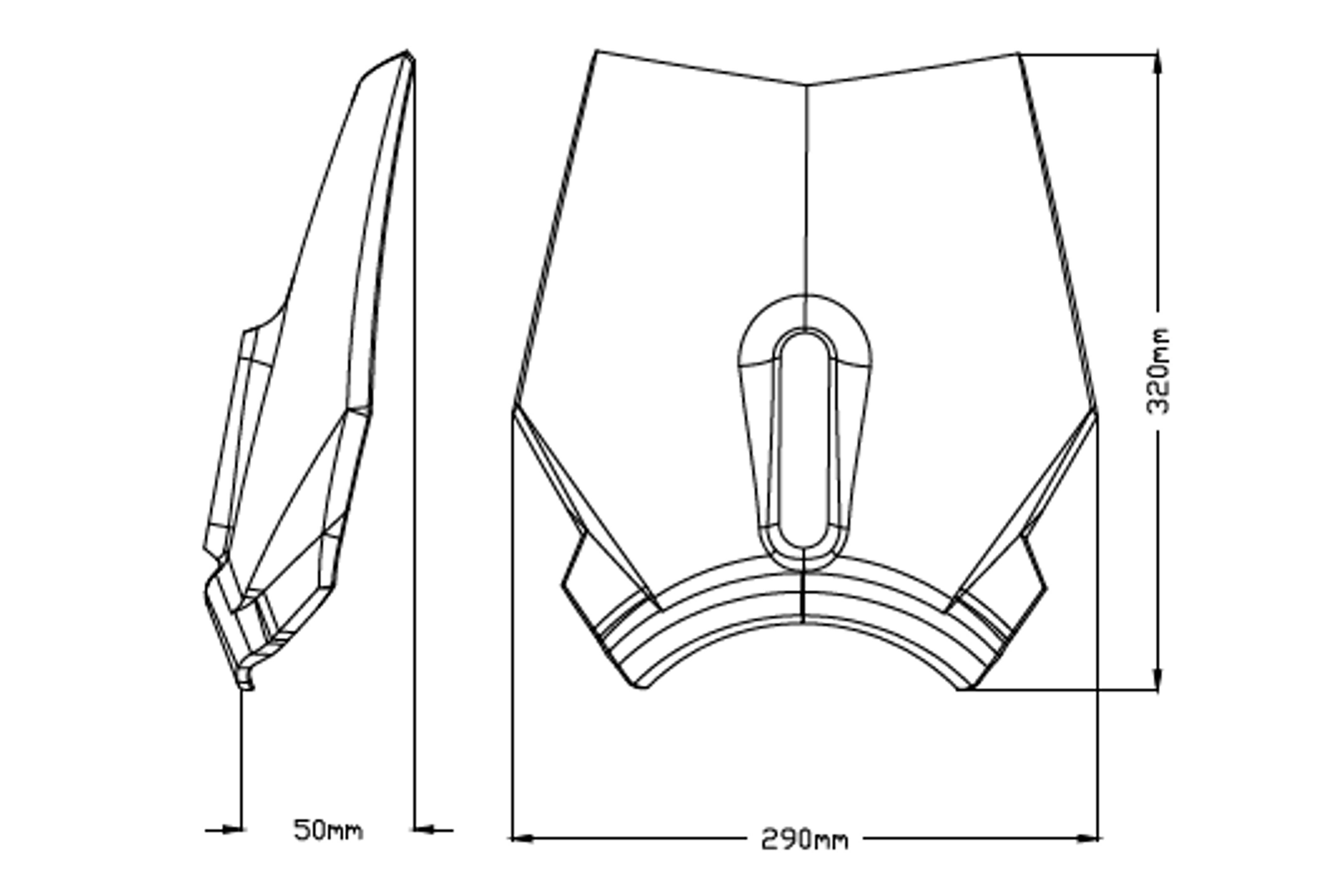 プーチ(Puig) New Generation Sport スクリーン ハスクバーナ ヴィットピレン701 スモーク-09