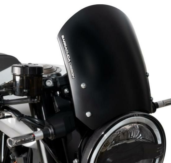 BARRACUDA(バラクーダ) フロントプレート スクリーン ハスクバーナ ヴィットピレン701 ブラック アルミニウム-01