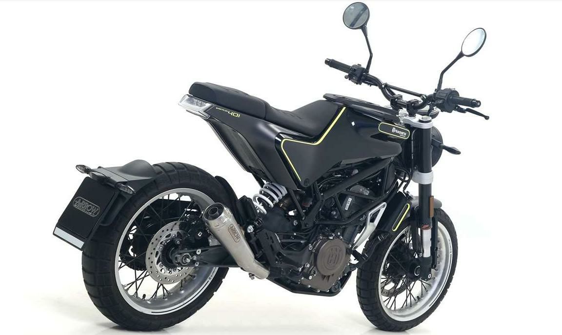 ARROW (アロー) スリップオンマフラー ハスクバーナ スヴァルトピレン401 ビットピレン401 2018-2019 チタン-03