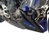 POWERBRONZE アンダーカウル チンスポイラー ブラック/ブルーメッシュ ヤマハ MT-09,FZ-09,XSR900-01