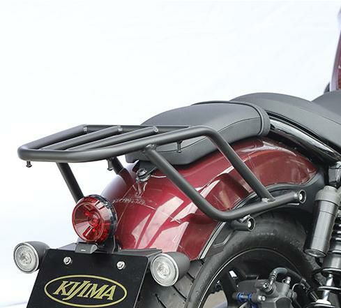 KIJIMA キジマ リアキャリア マットブラック ホンダ レブル1100-02