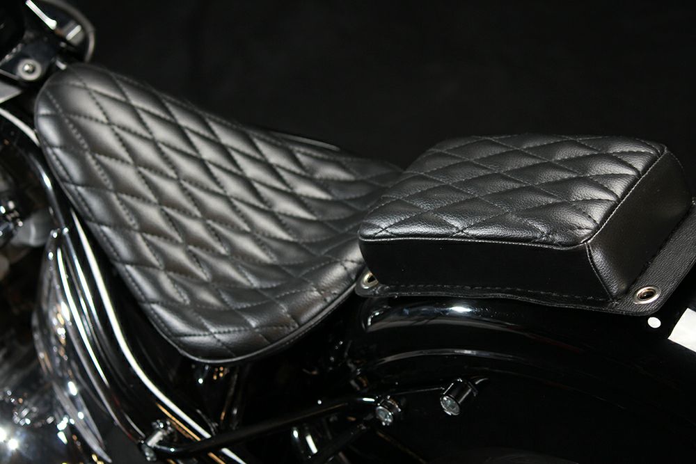 グッズ(GOODS) GOODER'S　サドルシートキット　ダイアモンド　ブラック　エストレヤ-07