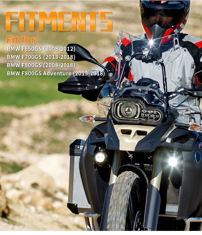 WMW) LED ヘッドライト コンバージョンキット BMW F650GS/F700GS 