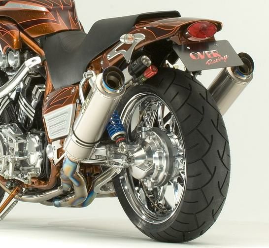 Over Racing オーヴァーレーシング GPパフォーマンス フルチタン TWIN  