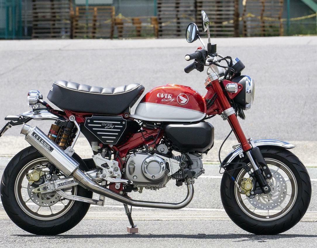Over Racing オーヴァーレーシング SESMIC-mini フルエキゾースト マフラー ホンダ モンキー MONKEY125-02