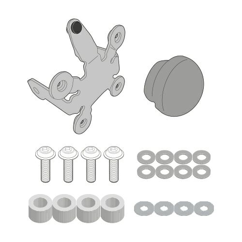 ジビ(GIVI) ウインドシールド/スクリーン 専用ステー CB650R CB1000R-01