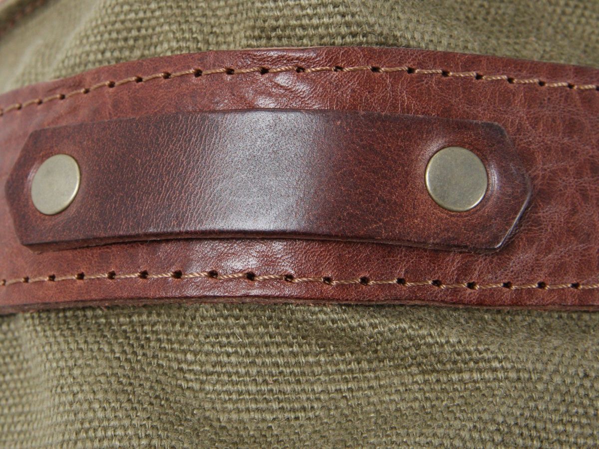 ヘプコ＆ベッカー(HEPCO＆BECKER) C-BOW Legacy courier bag サイドバッグ  Mサイズ カーキ-05