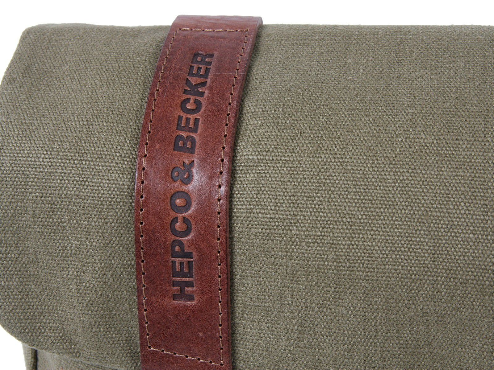 ヘプコ＆ベッカー(HEPCO＆BECKER) C-BOW Legacy courier bag サイドバッグ Lサイズ カーキ-03