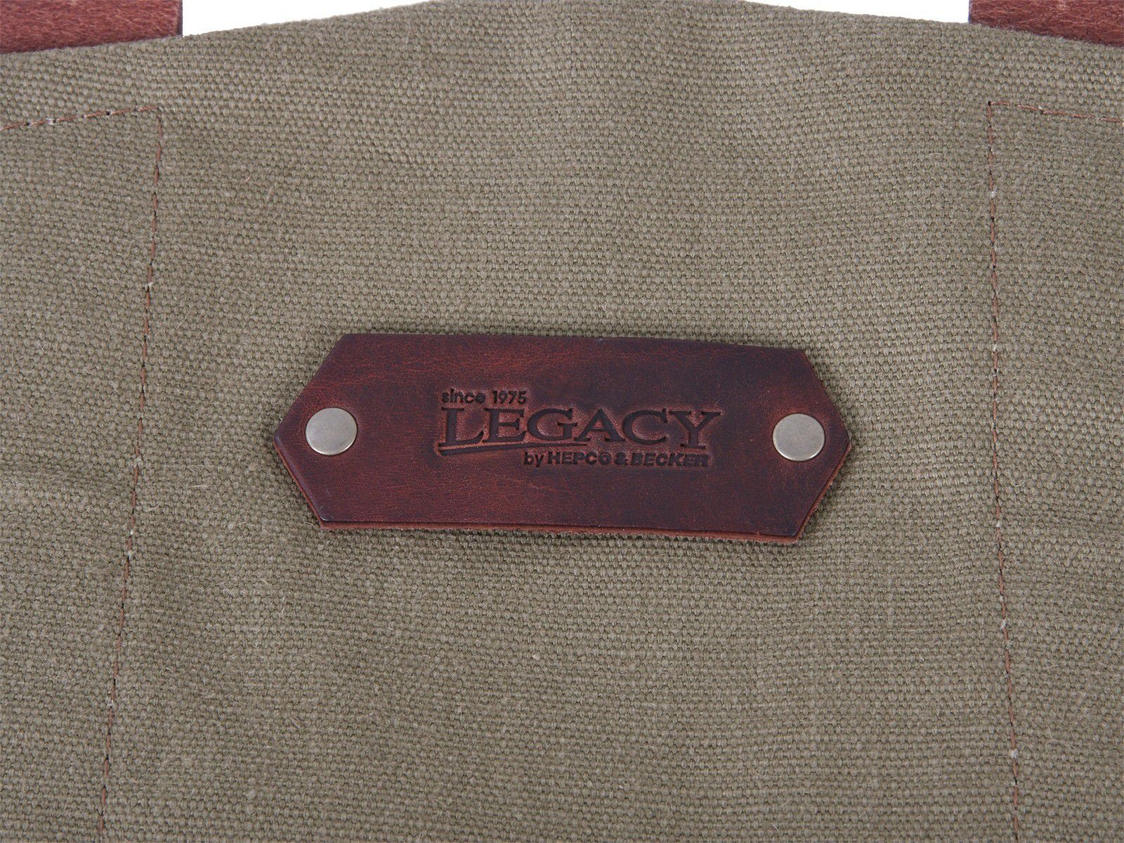 ヘプコ＆ベッカー(HEPCO＆BECKER) C-BOW Legacy courier bag サイドバッグ Lサイズ カーキ-05