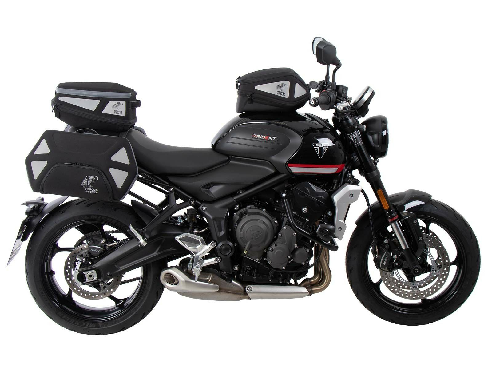 ヘプコ&ベッカー(HEPCO＆BECKER) C-Bow サイドキャリア トライアンフ Trident660 (トライデント660) 2021--04