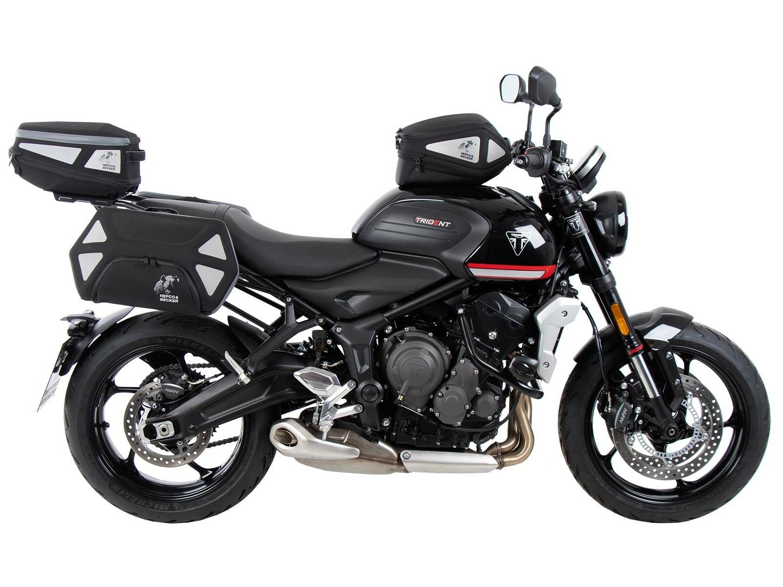 ヘプコ&ベッカー(HEPCO＆BECKER) C-Bow サイドキャリア トライアンフ Trident660 (トライデント660) 2021--08