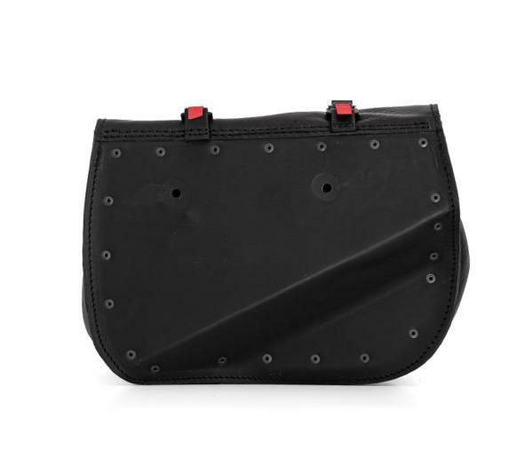 エンズクォイオ(Endscuoio) Roll Dresden レザー サイドバッグ 左側 BMW R18-04