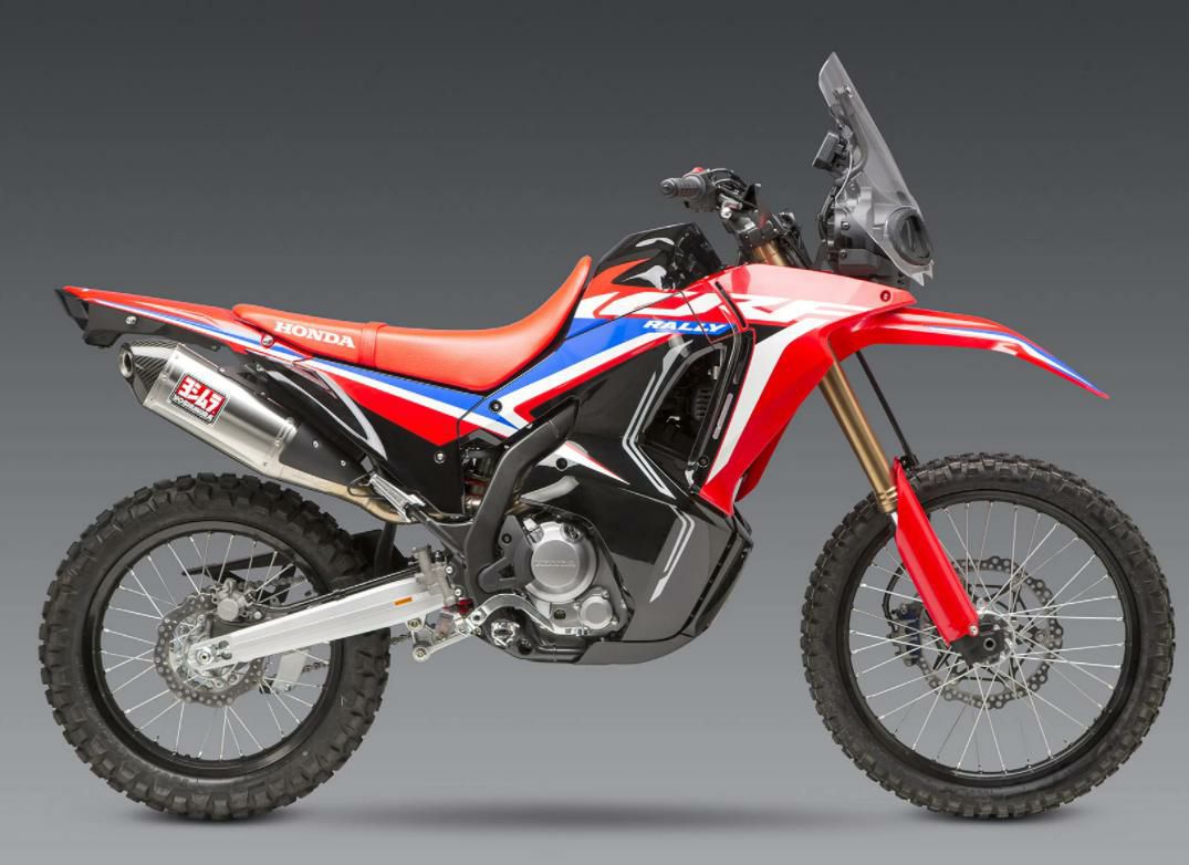 ヨシムラUSA RS-4 レース ステンレス フルエキゾースト マフラー ホンダ CRF300L/RALLY-02