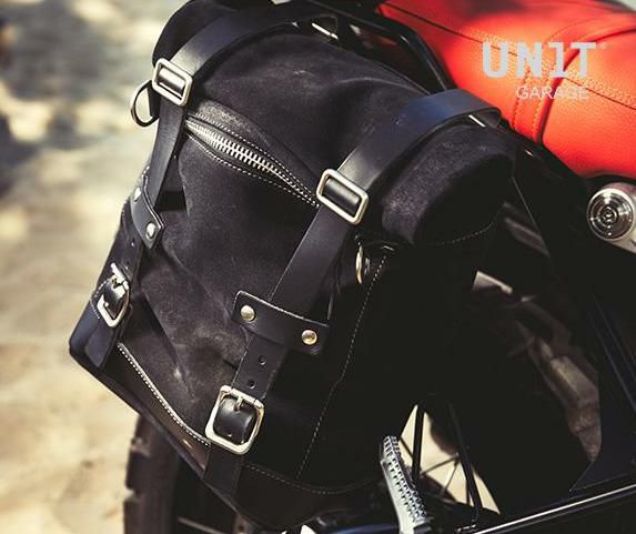 UNIT GARAGE (ユニットガレージ) サイドバッグ WAXED スウェード BMW 