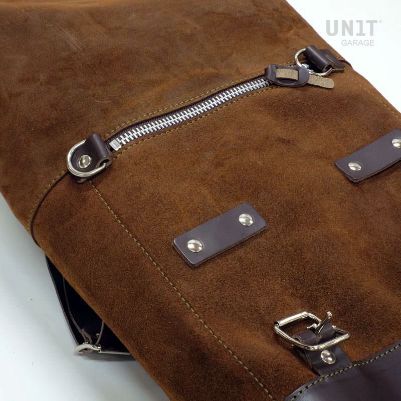 UNIT GARAGE (ユニットガレージ) サイドバッグ WAXED スウェード