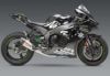 ヨシムラUSA AT2 レース ステンレス 3/4 エキゾースト マフラー カワサキ ZX-10R/RR-02