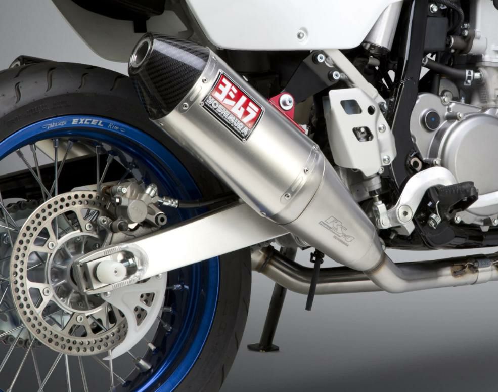 ヨシムラUSA RS-4 ステンレス 2本出し フルエキゾーストマフラー 