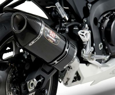 ヨシムラUSA R-77 レース カーボン/ステンレス フルエキゾースト マフラー スズキ GSX-R600/750