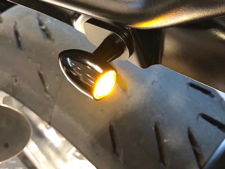 BMW RnineT 14- 左右セット Eマーク付き LED ウインカー レジスター