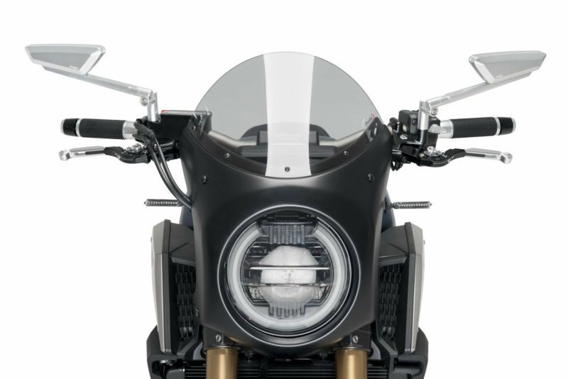 プーチ(Puig) レトロ フロントカウル フェアリング スクリーン CB650R CB1000R 2018- クリア カーボンルック |  バイクカスタムパーツ専門店 モトパーツ(MOTO PARTS)