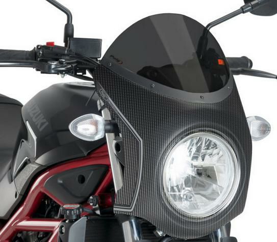 プーチ(Puig) レトロ フロントカウル フェアリング スクリーン SV650 