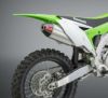 ヨシムラUSA RS-4 アルミ/ステンレス スリップオン マフラー カワサキ KX450F-01