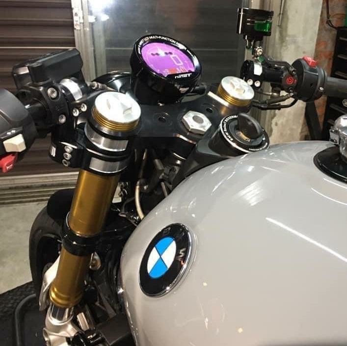 BMW RnineT 14- メーターロワリング ブラケット DKdesign | バイク