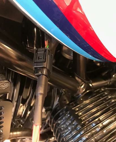 BMW RnineT 14- ブレストプレート/エンジンカバー ブラック DK