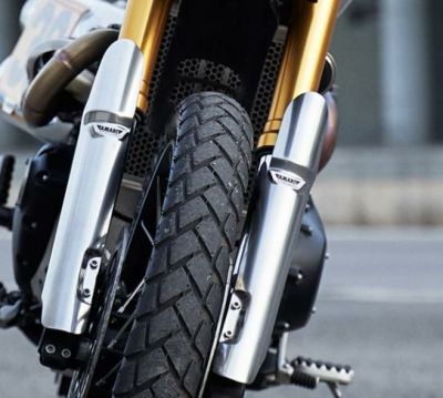 トライアンフ スクランブラー 1200/XEフォークカバー 未塗装 タマリット