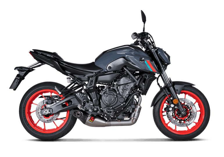 アクラポヴィッチ MT-07 2021-、XSR700 2022 フルエキゾースト 