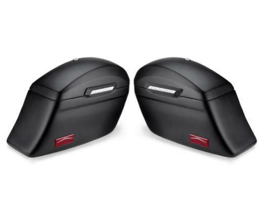 スカウト Scout Sixty ハード サドルバッグ ラメラ マットブラック インディアン Viking Bags-03