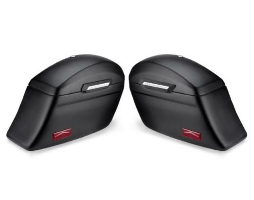 Scout マットブラック ハード サドルバッグ インディアン ラメラ Viking Bags-03