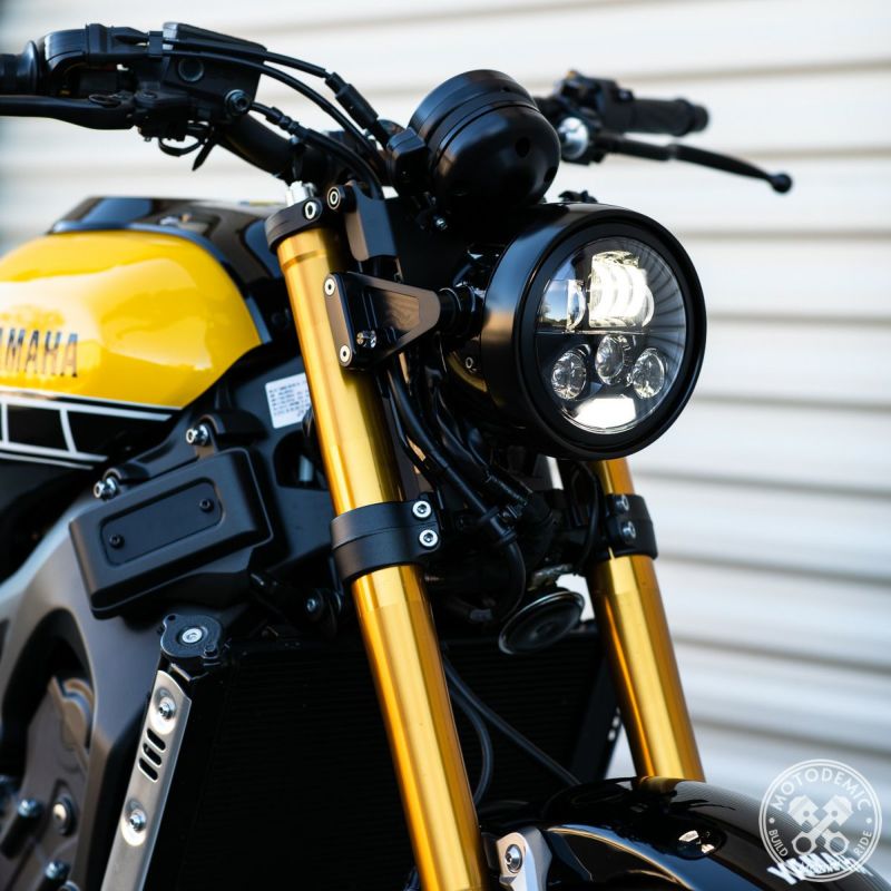 ヤマハ R1-Z バイク用LEDヘッドライト 1個 H4(Hi/Lo) 4000