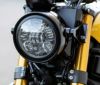 XJR1300 BOLT XVS XV1700 XV1900等 YAMAHA 6インチヘッドライト装着車 Adaptive LEDヘッドライトコンバージョンKIT ブラック MOTODEMIC-01