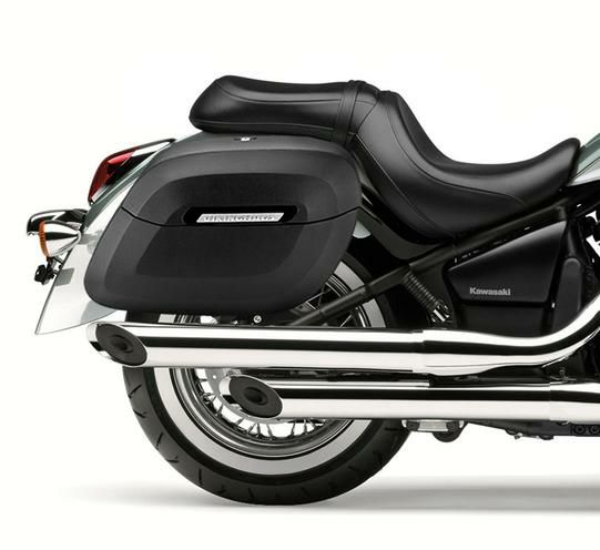 バルカン 900 クラシック レザー サドルバッグ ラメラ ショックカット カワサキ Viking Bags-01