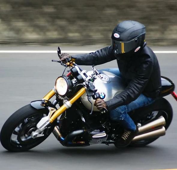 BMW R-nineT ハンドルバーカフェ 14- ブラック DKdesign-10