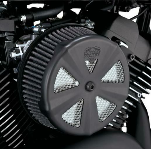 バンス&ハインズ エアクリーナーカバー ブラック VO2 SKULLCAP CROWN ブラック-02