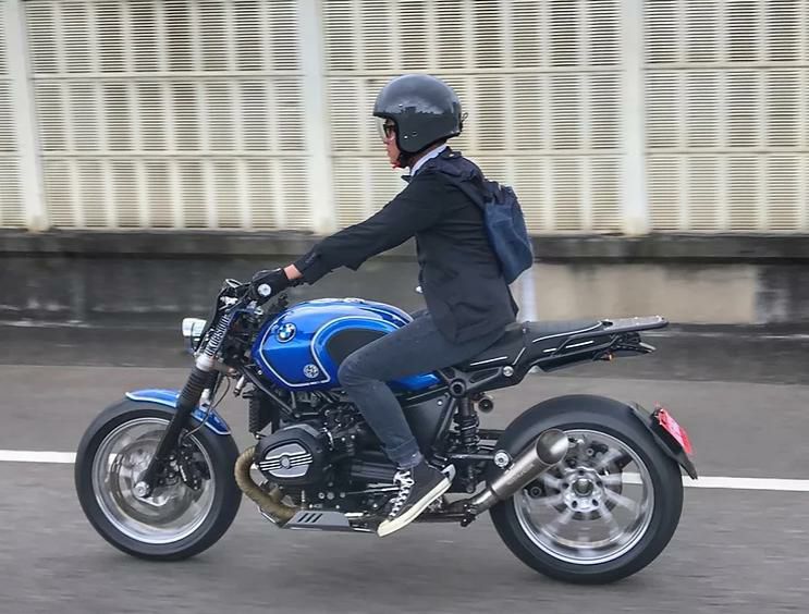 BMW RnineT ハンドルバーフラット 14- ブラック DKdesign | バイク