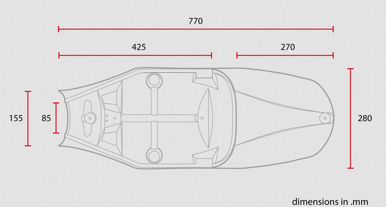 トライアンフ 空冷ボンネビル T100 シート 2008-2017 C-RACER-04