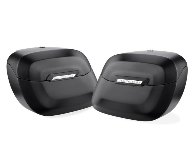 サンダーバード ラージ ハードサドルバッグ マットブラック ラメラ トライアンフ Viking Bags-03