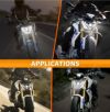 BMW G310R G310GS 2016-2021- LED ヘッドライト ブラック-10