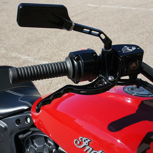 スカウト/Sixty、ボバー/Twenty ブレーキレバー ブラック インディアン