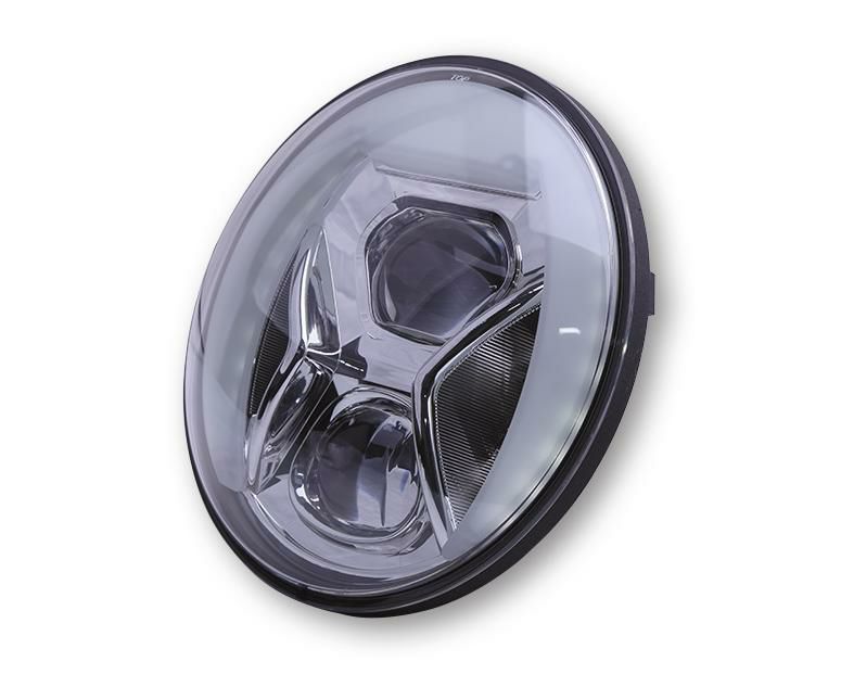 BMW R-nineT 2014-2020 アダプティブ LEDヘッドライト Eマーク付き クローム HighSider-01