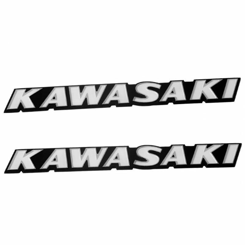 MOTONE カワサキ KAWASAKI レプリカ エンブレム 2枚セット | バイク