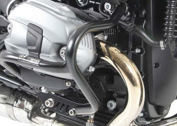 エンジンガード BMW RnineT 2014-2021- ブラック ヘプコ