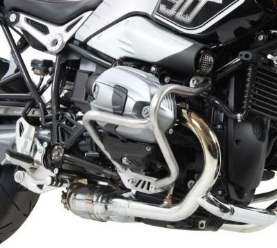 エンジンガード BMW RnineT 2014-2021- シルバー ヘプコ