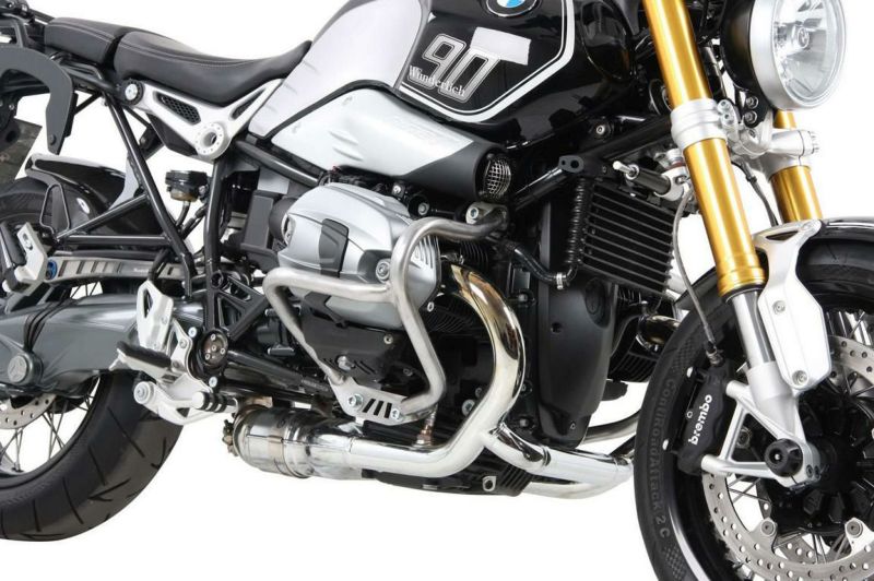 エンジンガード BMW RnineT 2014-2021- シルバー ヘプコ