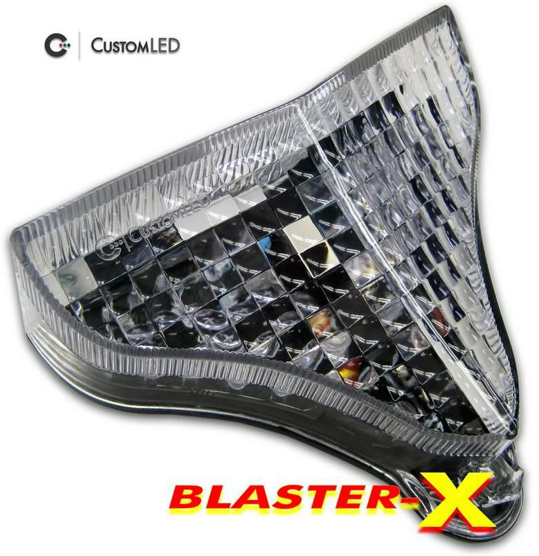 YZF-R1 2009-2014 テールランプ&ウインカー ストロボ機能 Blaster-X インテグレーテッド CUSTOM LED